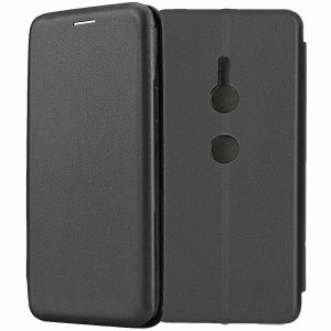Чехол-книжка для Sony Xperia XZ2 / XZ2 Dual (черный) Fashion Case