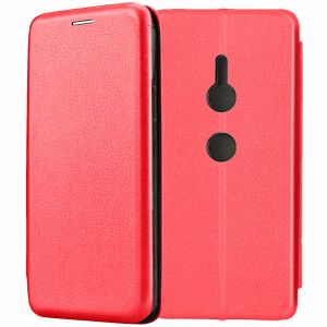 Чехол-книжка для Sony Xperia XZ2 / XZ2 Dual (красный) Fashion Case