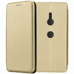 Чехол-книжка для Sony Xperia XZ3 / XZ3 Dual (золотистый) Fashion Case