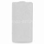 Чехол-книжка вертикальный флип для Sony Xperia Z1 (белый) TETDED