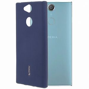 Чехол-накладка силиконовый для Sony Xperia XA2 / XA2 Dual (синий) Cherry