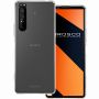 Полностью прозрачный силиконовый чехол Brosco для Sony Xperia 1 II