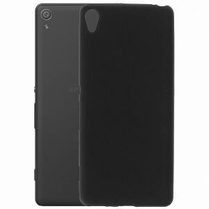 Чехол-накладка силиконовый для Sony Xperia XA / XA Dual (черный 1.2мм)