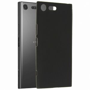 Чехол-накладка силиконовый для Sony Xperia XZ Premium / Dual (черный 1.2мм)