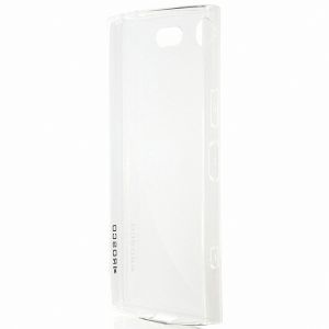 Чехол-накладка силиконовый для Sony Xperia XZ1 Compact (прозрачный) Brosco