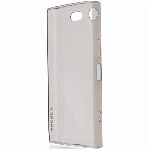 Чехол-накладка силиконовый для Sony Xperia XZ1 Compact (серый) Brosco