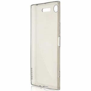 Чехол-накладка силиконовый для Sony Xperia XZ1 / XZ1 Dual (серый) Brosco