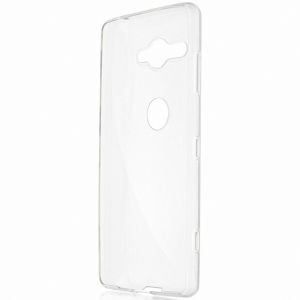 Чехол-накладка силиконовый для Sony Xperia XZ2 Compact (прозрачный) Brosco