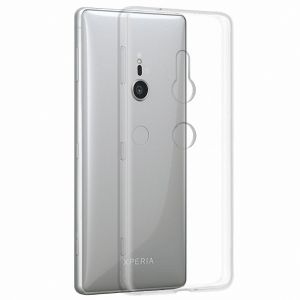 Чехол-накладка силиконовый для Sony Xperia XZ2 / XZ2 Dual (прозрачный 1.0мм)