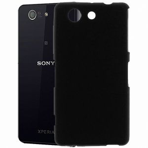 Чехол-накладка силиконовый для Sony Xperia Z3 Compact (черный 1.2мм)