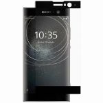 Защитное стекло для Sony Xperia XA2 / XA2 Dual [на весь экран] (черное)