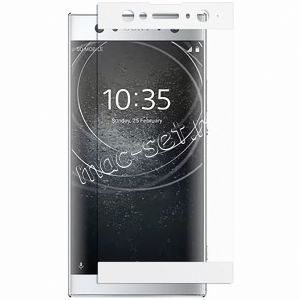 Защитное стекло для Sony Xperia XA2 Ultra / Dual [на весь экран] Aiwo (белое)