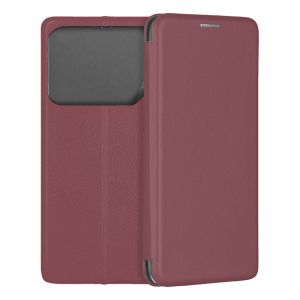 Чехол-книжка для TECNO POVA 6 Pro 5G (темно-красный) Fashion Case