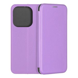Чехол-книжка для TECNO Spark 20 Pro (фиолетовый) Fashion Case