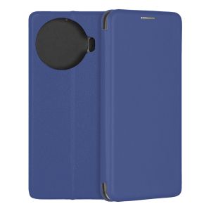 Чехол-книжка для TECNO Spark 20 Pro+ (синий) Fashion Case