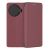Чехол-книжка для TECNO Spark 20 Pro+ (темно-красный) Fashion Case