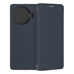 Чехол-книжка для TECNO Spark 20 Pro+ (темно-синий) Fashion Case