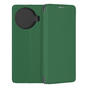 Чехол-книжка для TECNO Spark 20 Pro+ (зеленый) Fashion Case