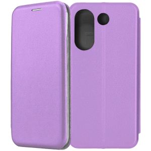 Чехол-книжка для TECNO Camon 20 (фиолетовый) Fashion Case