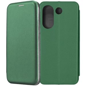 Чехол-книжка для TECNO Camon 20 (зеленый) Fashion Case