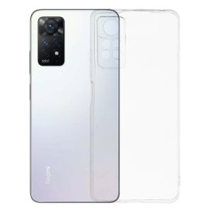 Чехол-накладка силиконовый для Xiaomi Redmi Note 11 Pro / 5G (прозрачный) ClearCover Plus