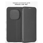 Чехол-книжка для Xiaomi POCO M8 5G (черный) Fashion Case