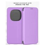 Чехол-книжка для Xiaomi POCO M8 5G (фиолетовый) Fashion Case