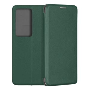 Чехол-книжка для Xiaomi Redmi 15 (зеленый) Fashion Case