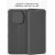 Чехол-книжка для Xiaomi Redmi Note 15 (черный) Fashion Case