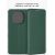 Чехол-книжка для Xiaomi Redmi Note 15 (зеленый) Fashion Case