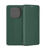 Чехол-книжка для Xiaomi Redmi Note 15 (зеленый) Fashion Case