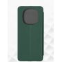 Чехол-книжка для Xiaomi Redmi Note 15 (зеленый) Fashion Case