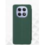 Чехол-книжка для Xiaomi Redmi Note 15 (зеленый) Fashion Case