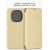 Чехол-книжка для Xiaomi Redmi Note 15 (золотистый) Fashion Case