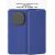Чехол-книжка для Xiaomi Redmi Note 15 Pro 4G (синий) Fashion Case