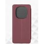 Чехол-книжка для Xiaomi Redmi Note 15 Pro 4G (темно-красный) Fashion Case
