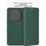 Чехол-книжка для Xiaomi Redmi Note 15 Pro 4G (зеленый) Fashion Case