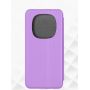 Чехол-книжка для Xiaomi Redmi Note 15 Pro 5G (фиолетовый) Fashion Case