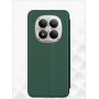 Чехол-книжка для Xiaomi Redmi Note 15 Pro 5G (зеленый) Fashion Case