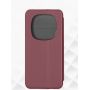 Чехол-книжка для Xiaomi Redmi Note 15 Pro+ 5G (темно-красный) Fashion Case