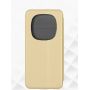 Чехол-книжка для Xiaomi Redmi Note 15 Pro+ 5G (золотистый) Fashion Case