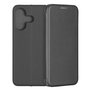 Чехол-книжка для Xiaomi Redmi 13 (черный) Fashion Case