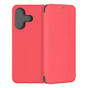 Чехол-книжка для Xiaomi Redmi 13 (красный) Fashion Case