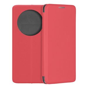 Чехол-книжка для Xiaomi Redmi 14C (красный) Fashion Case