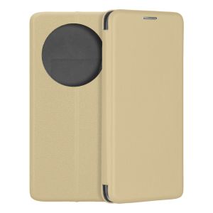 Чехол-книжка для Xiaomi POCO C75 (золотистый) Fashion Case