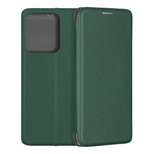 Чехол-книжка для Xiaomi Redmi 15C (зеленый) Fashion Case