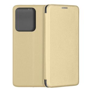 Чехол-книжка для Xiaomi Redmi 15C (золотистый) Fashion Case