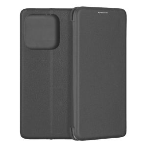 Чехол-книжка для Xiaomi Redmi Note 14 4G (черный) Fashion Case