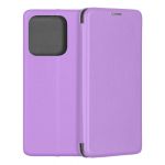 Чехол-книжка для Xiaomi Redmi Note 14 4G (фиолетовый) Fashion Case