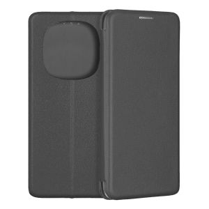 Чехол-книжка для Xiaomi Redmi Note 14 Pro+ 5G (черный) Fashion Case